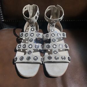 Prada studded sandals